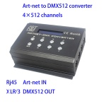 Art-net to DMX 4*512 convertor