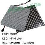 Rigid LED Matrix panel ws2812b 16×16 pixels