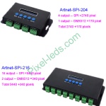 Artnet-SPI converter MADRIX/Freestyler