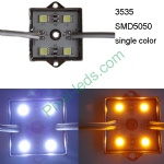 DC12V 3232 SMD5050 white amber 4 LED module