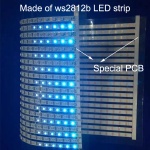 DIY ws2812b pixel RGB LED display screen