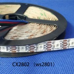 DC5V 60 LEDs/m CX2802 ws2801 pixel LED tape