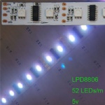 5v 52 LEDs LPD8806 LED strip